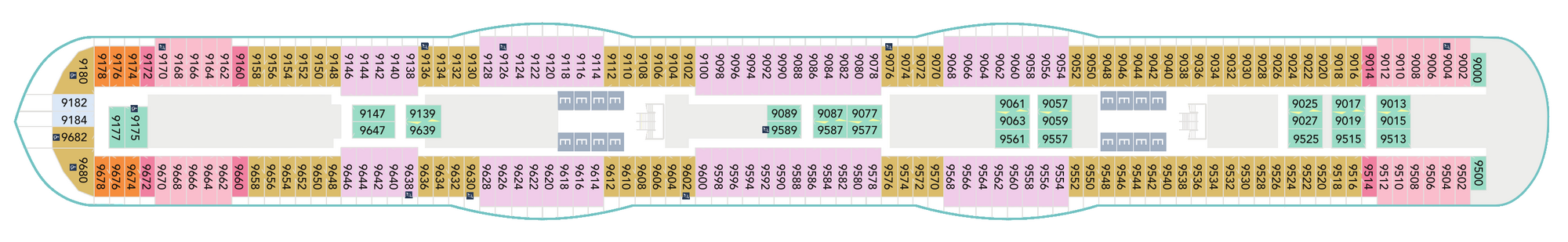 Deck 9 plan
